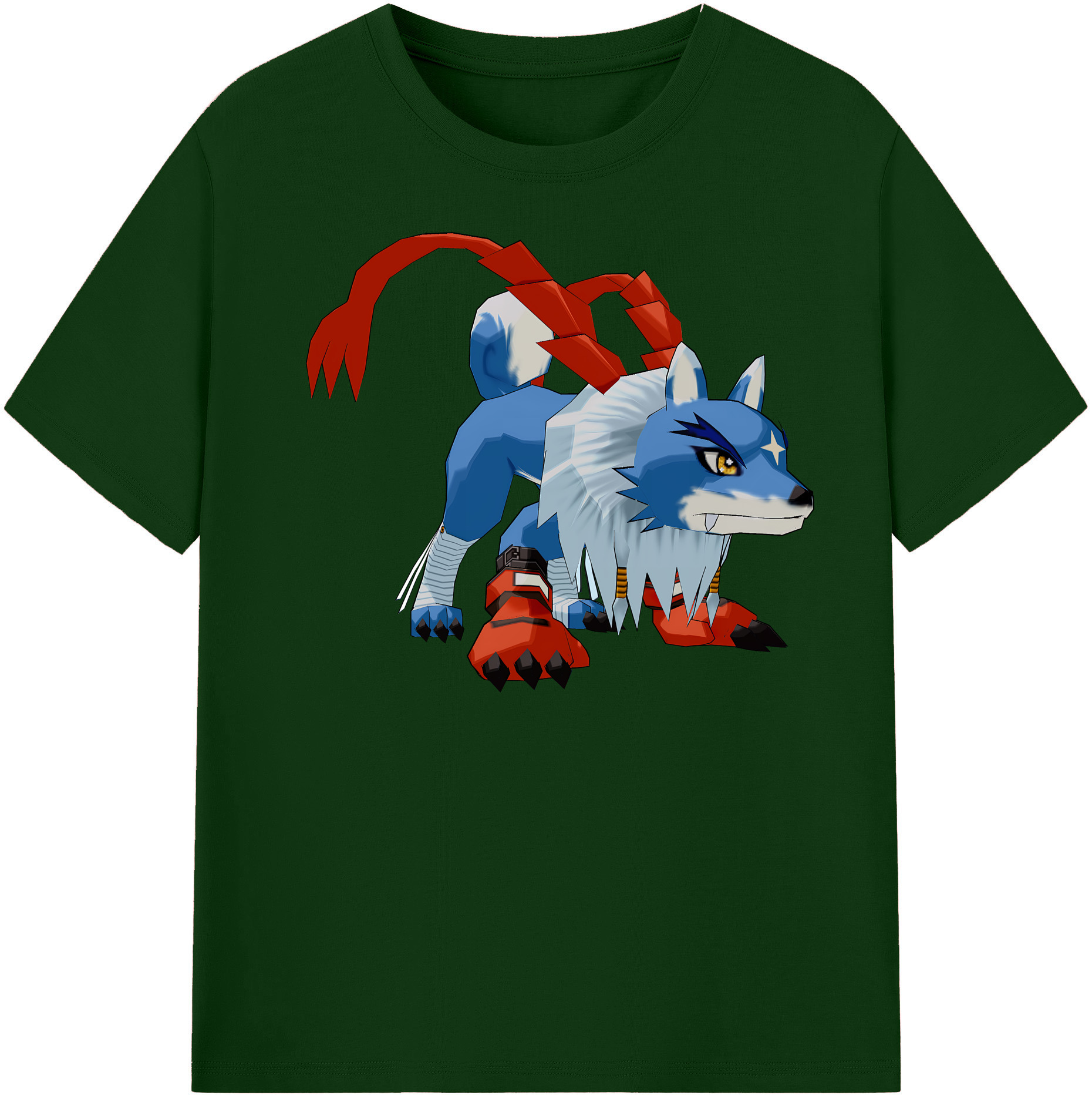 （画像用） Digimon デジタルモンスター/デジモン 綿100％半袖Tシャツ（フロントプリント）